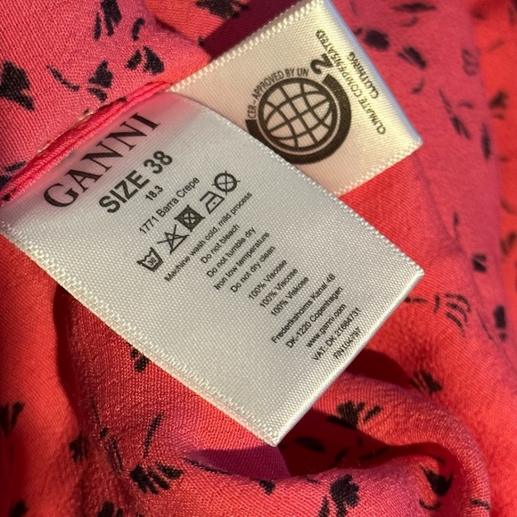 GANNI blouse (like new, medium size) - Picture 7 of 7
